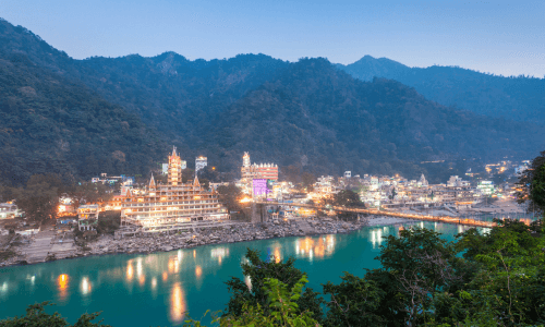 Rishikesh City view