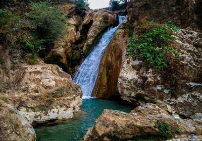 Rudradhari waterfall Kausani uttarakhand