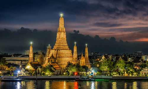 Wat Arun Temple bangkok Thailand