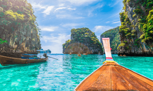 phi Phi Island Boat Trip Thailand