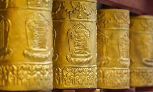 Tabo Prayer Wheel Monsatary